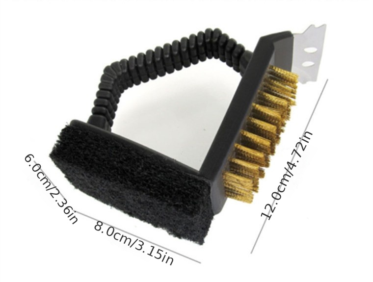 1pc 3-in-1 Oven Cleaning Brush