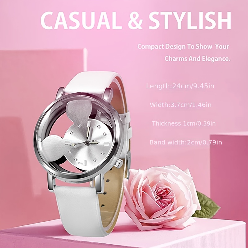 Reloj Casio Para Mujer O Niñas Acero Inoxidable Rosa Bonito Ideal Para  Regalo