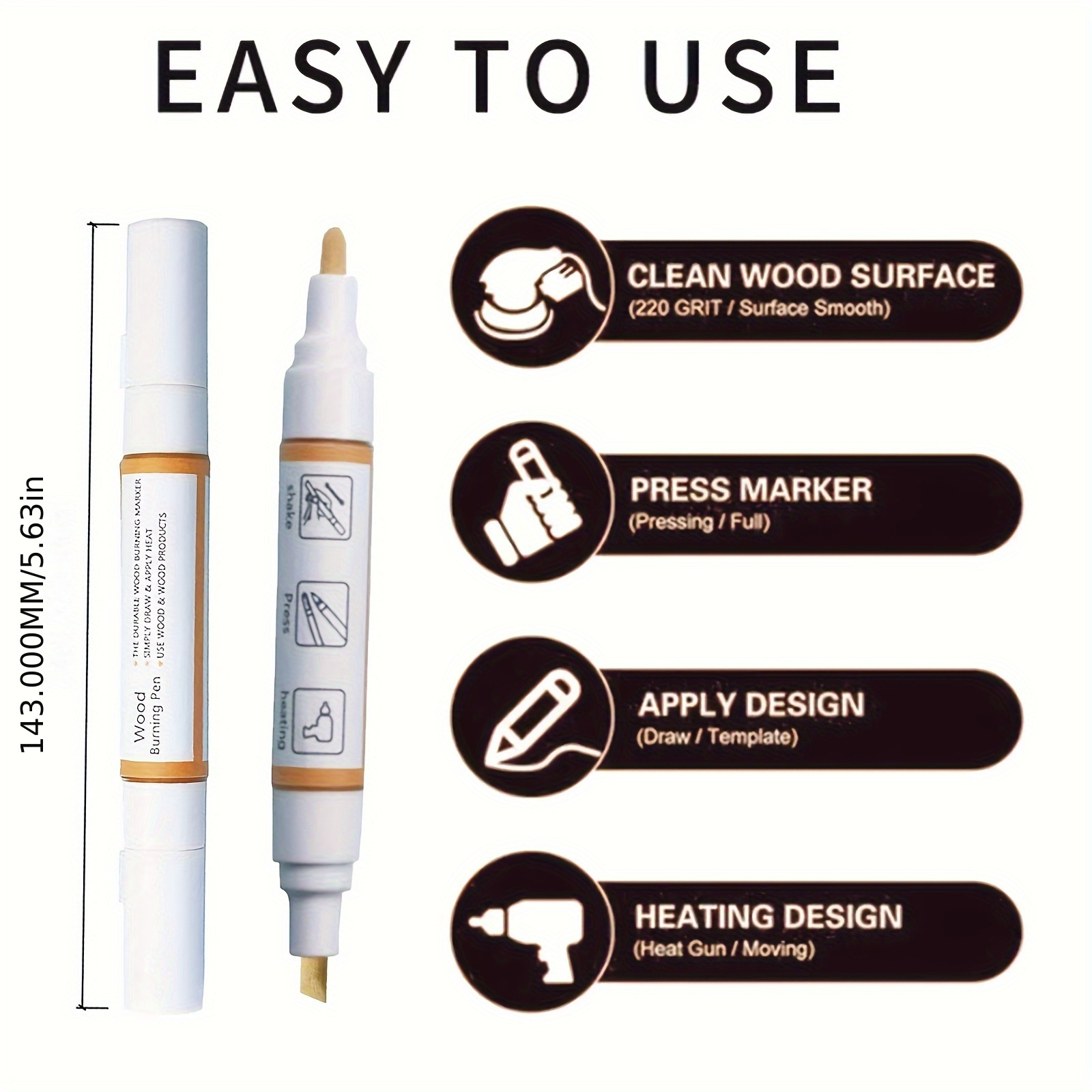 Torch Paste - The Original Wood Burning Paste | Made In USA Heat