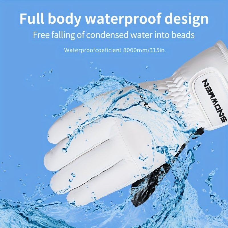 Winter Outdoor Gloves Windproof Waterproof Touch Screen Warm 30?