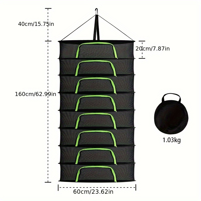 U-shaped Plant Drying Net With 8 Layers