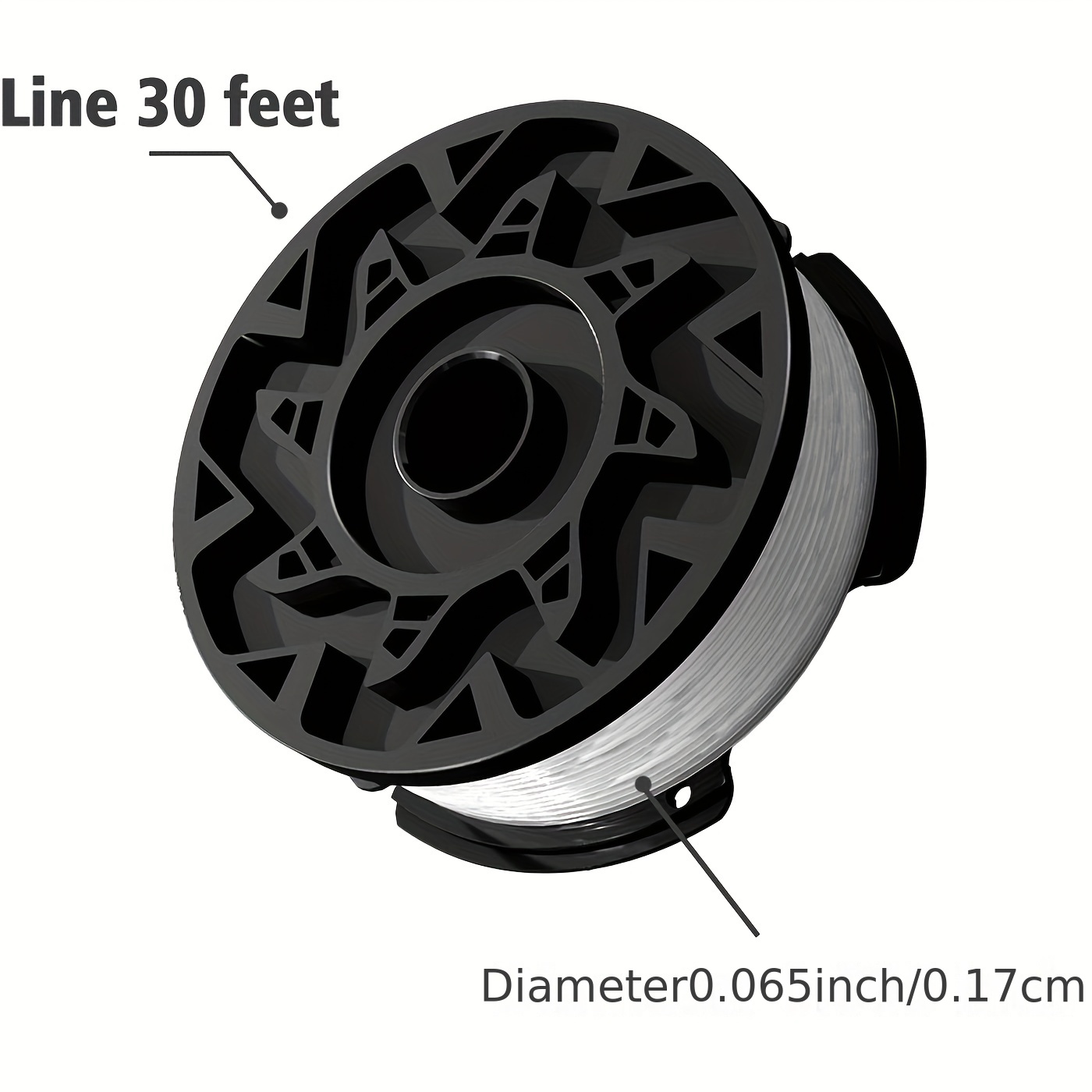 Black & Decker GrassHog 0.065 In. x 30 Ft. Trimmer Line Spool