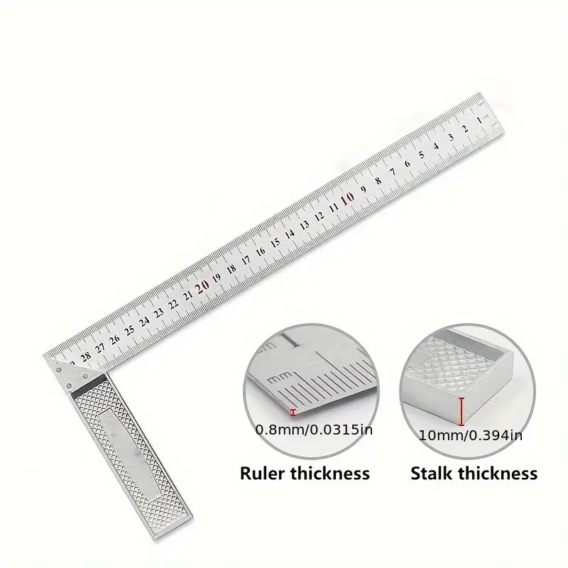 Angle Ruler Protractor Woodworking Indexing Gauge Stainless - Temu