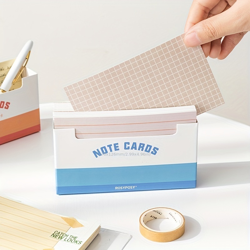 Index Cards Paper Sticky Notes Word Cards Loose leaf Index - Temu
