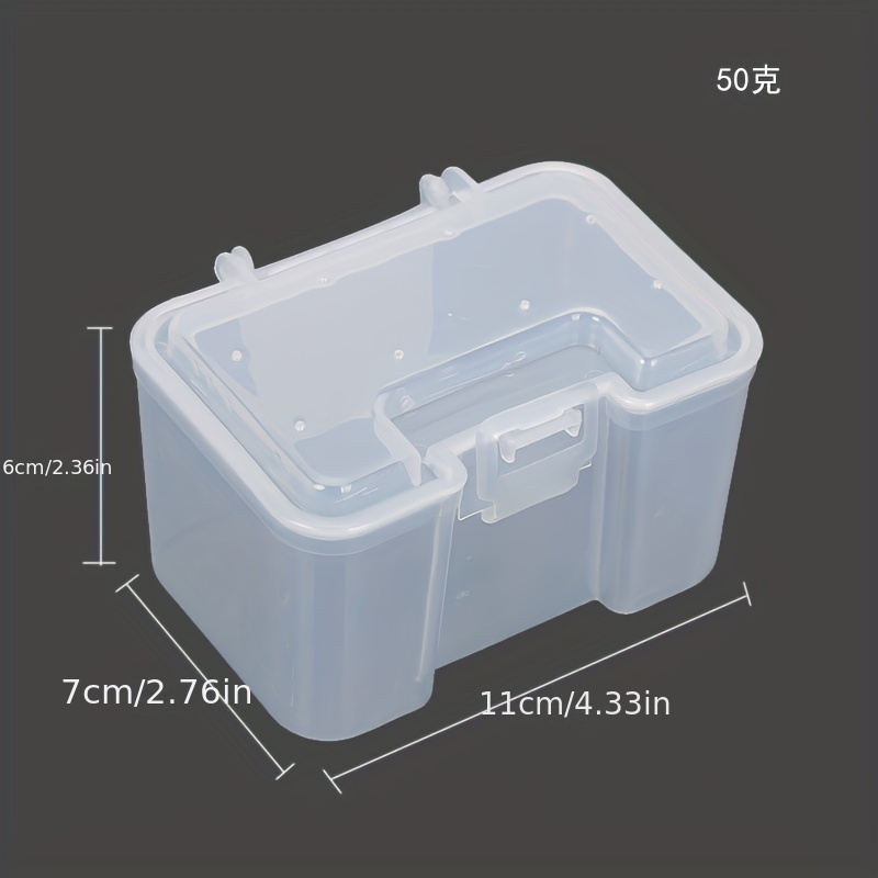 1pc Fishing Bait Box Worm Container Fishing Bait Box Lure Case