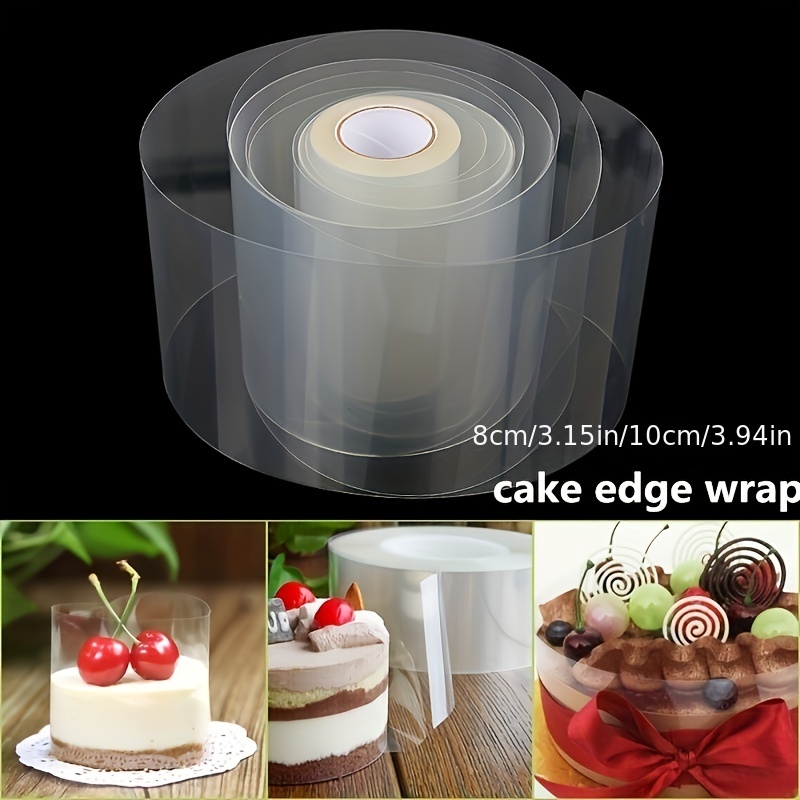 10cm*10m) - Cake Collars, Acetate Sheets Roll for DIY Chocolate,Mousse,  Baking(10cm*10m)