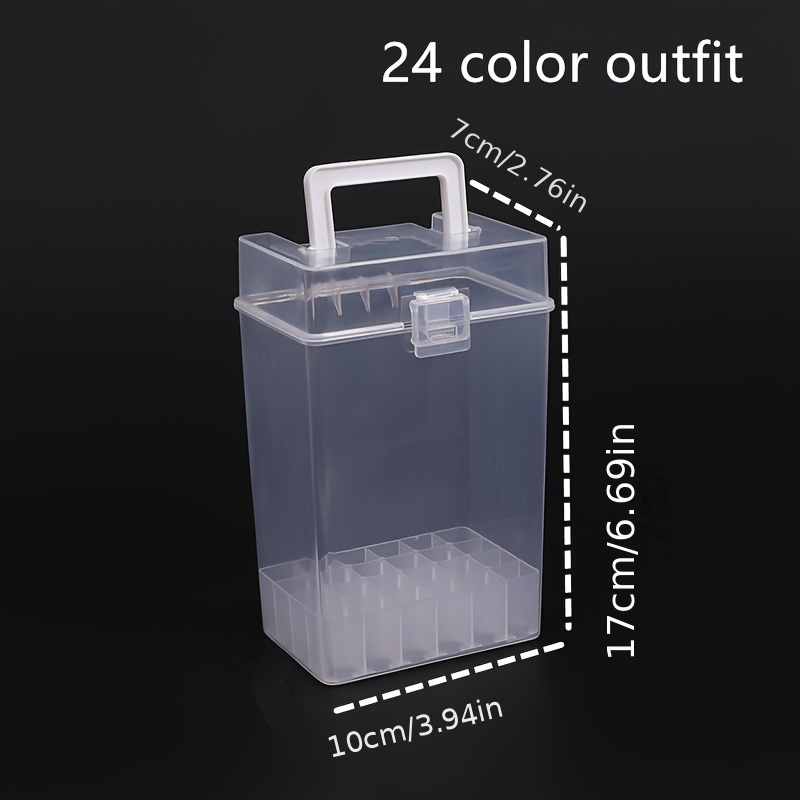 Plastic Clear Storage Box Multifunctional Portable - Temu