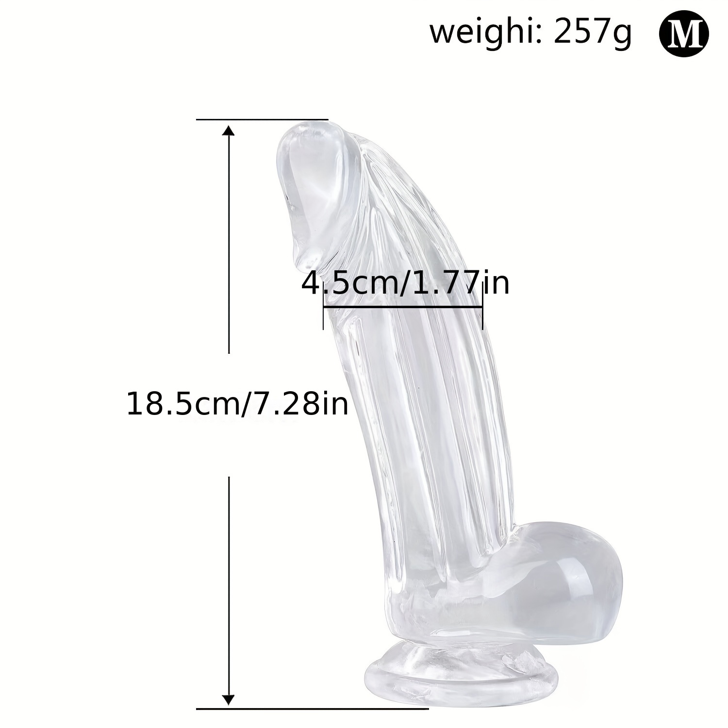 Tpe Soft Realistic Dildo Powerful Suction Hands free Unisex Temu