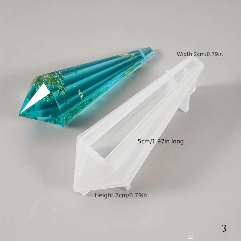 Pendulum Crystal Resin Molds Resin Silicone Molds Multi - Temu