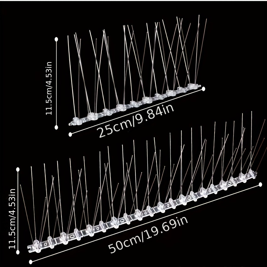 Pics anti-pigeons Gardigo Bird Repellent Spikes Type de fonctions effet  dissuasif 10 pc(s) - Conrad Electronic France