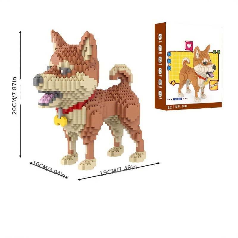 Nanoblock discount shiba inu