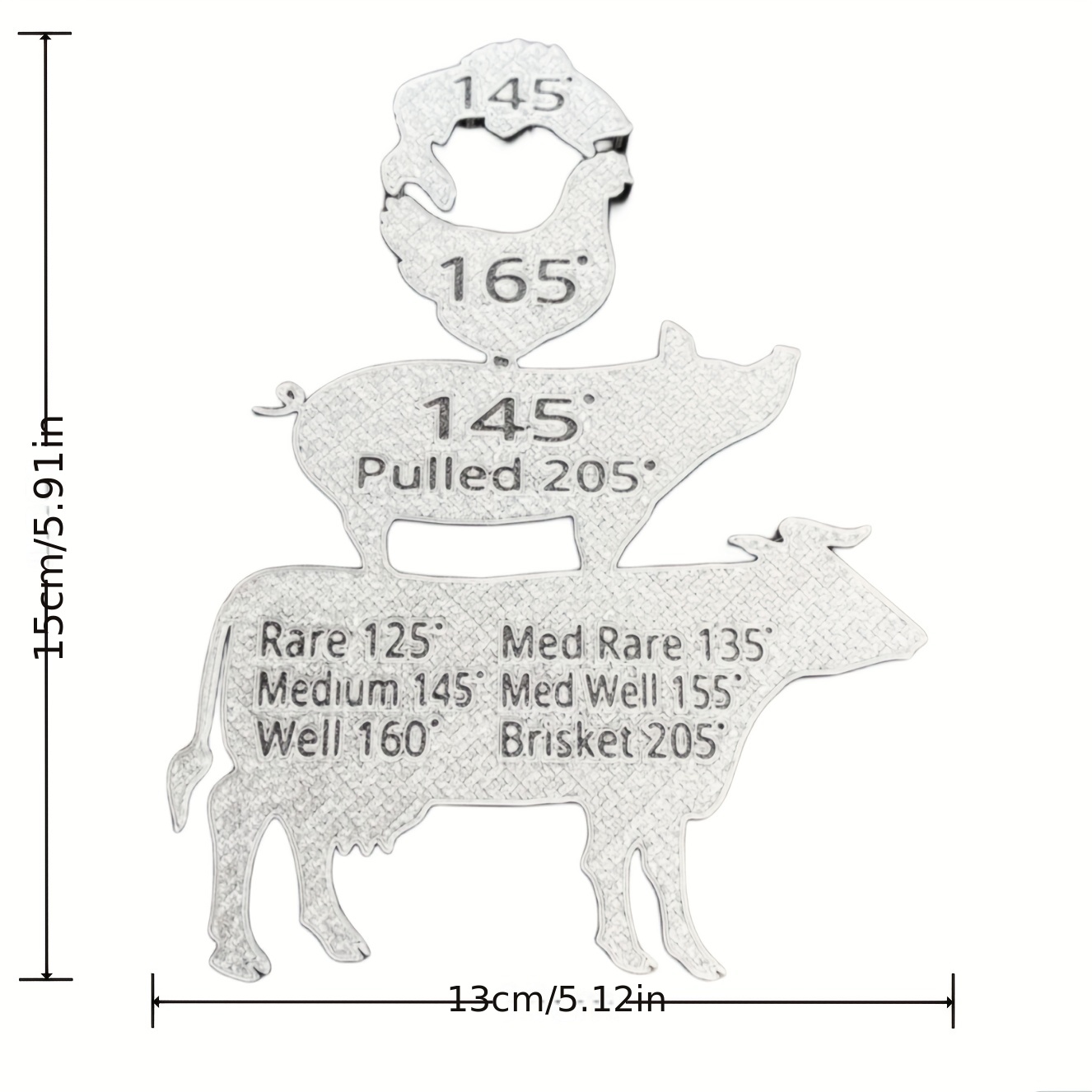 Refrigerator Magnets, Meat Temperature Guidelines Magnet, Meat Wen Wood  Laser Engraved Magnet For Fish Beef Chicken Pork, Meat Temperature Bbq  Internal Cooking Meat Map, Grilling Sign, Kitchen Accessaries - Temu