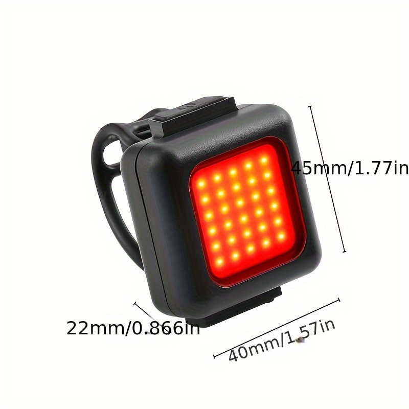 Mini Bike Headlight Taillight Set Strong Light Front Rear Lights Night Cycling