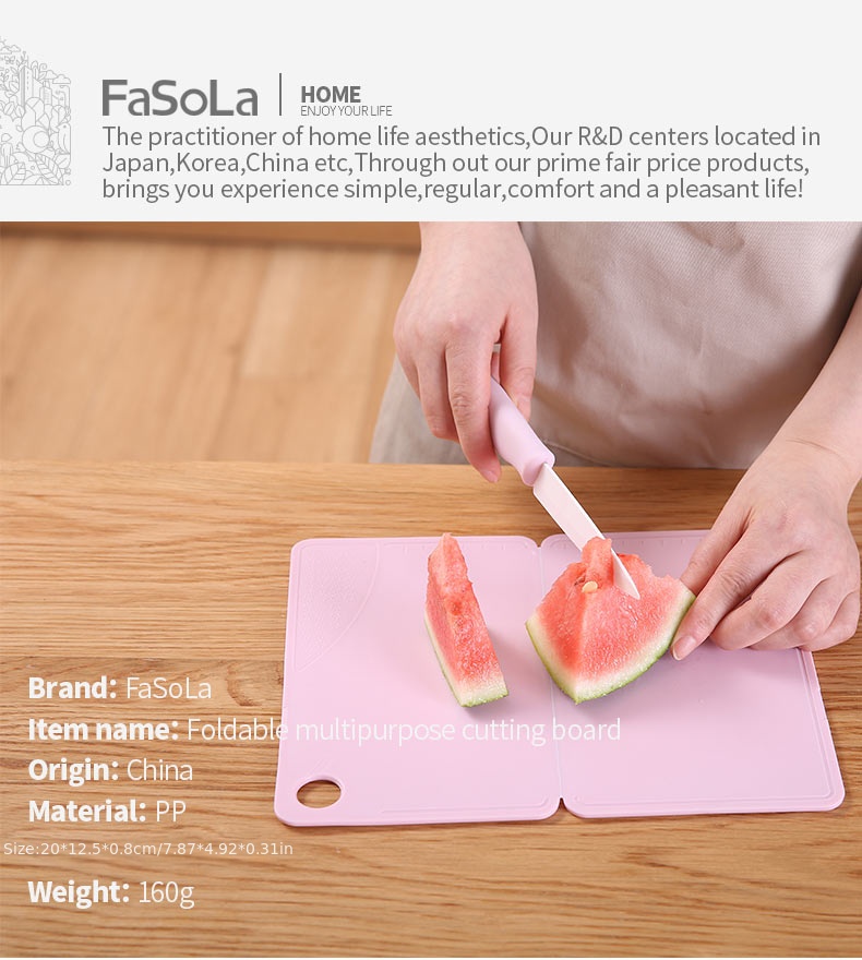 Simple Plastic Cutting Board Non-slip Pp Multifunctional Cutting