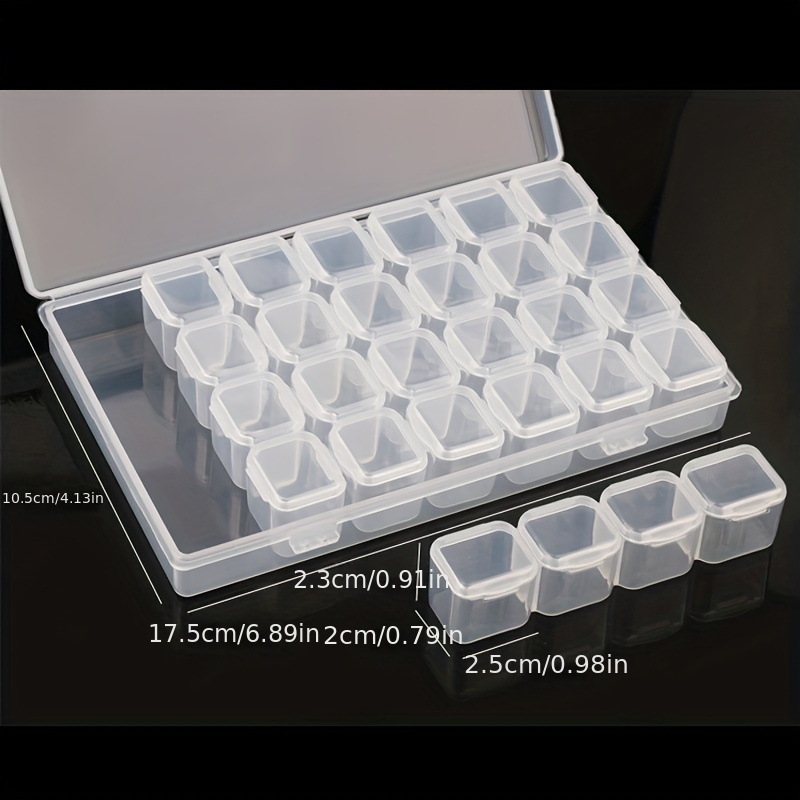 Manicure Tools 28 Grid Box Storage Box Nail Box