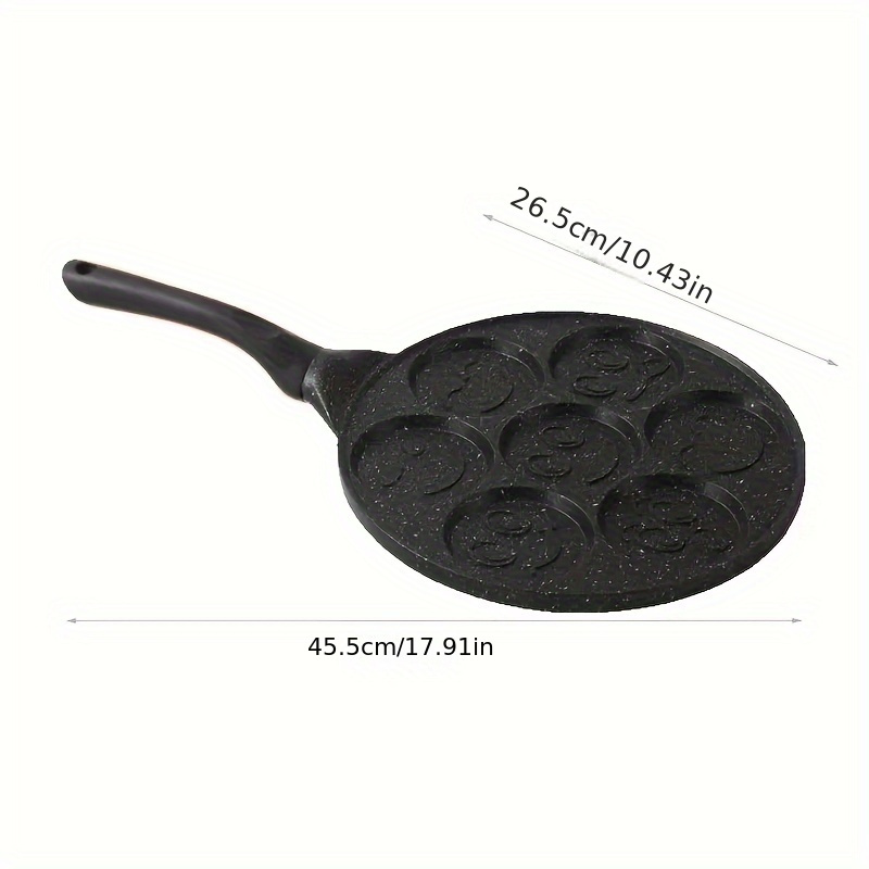 7 Cups Frying Pan, Cartoon Animals Pattern Fried Egg Pan, Non-stick Pancake  Pan, For Gas Stove Top And Induction Cooker, Kitchen Utensils, Kitchen  Gadgets, Kitchen Accessories, Home Kitchen Items - Temu