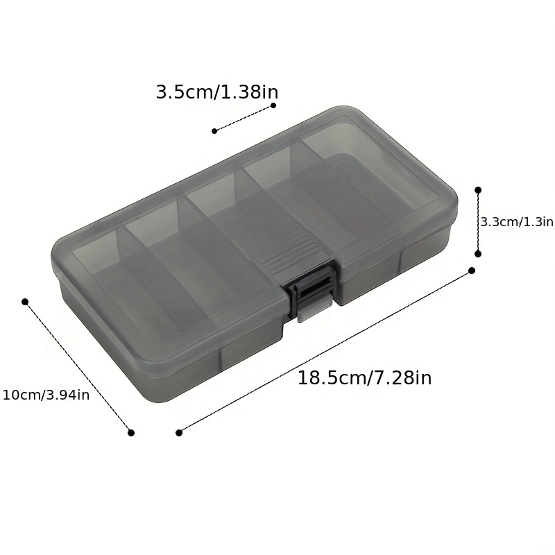 Portable Fishing Tackle Box Small Fishing Accessories - Temu