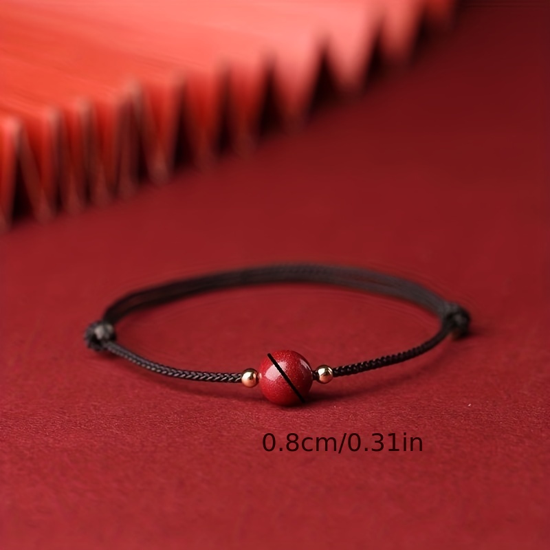 Pulseras Hilo Rojo Suerte Pulsera Dijes Hilo Rojo Mujeres - Temu