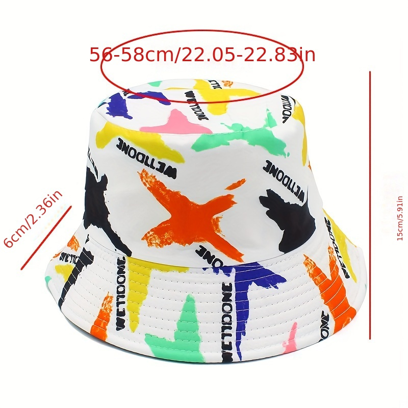 Trendy Laser Reversible Bucket Hat Hip Hop Shiny Fisherman Lightweight Packable Sun Hats for Women & Men,Temu