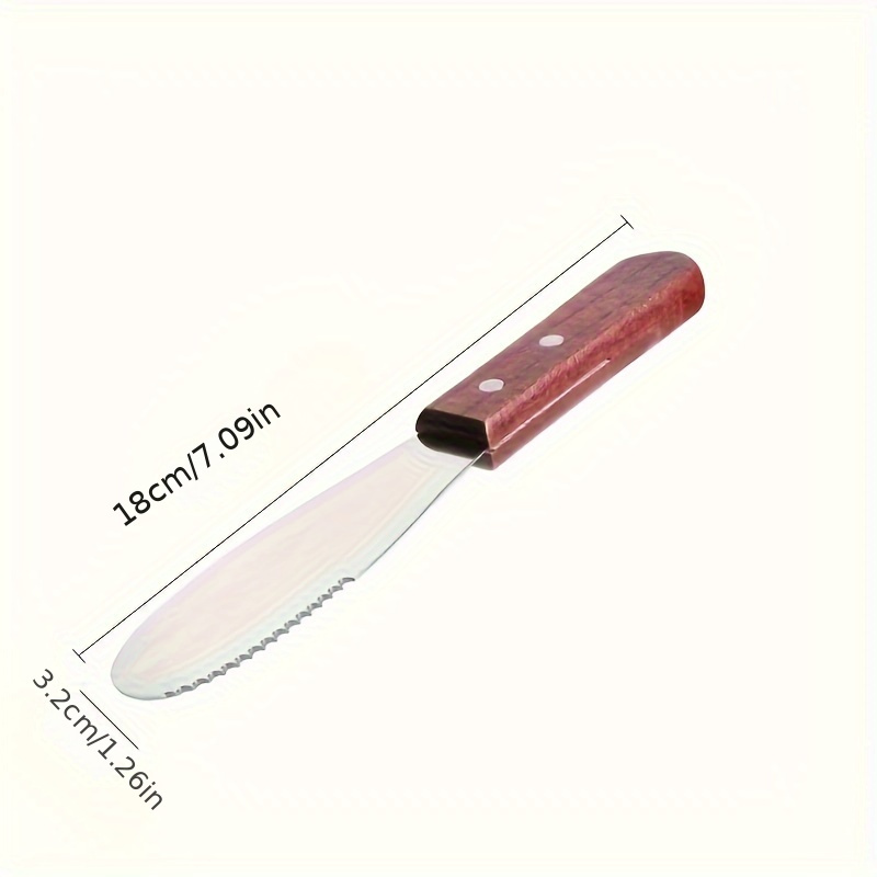  Que. Cuchillo para mantequilla Spread II SPR-21R, Rojo : Hogar  y Cocina