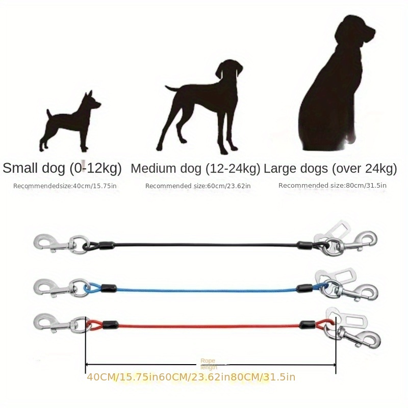 1pc secure pet travel adjustable elastic car seat belt Temu