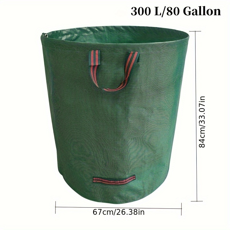 Reusable Waste Storage Bags For Garden - Yard Trash Storage Bucket
