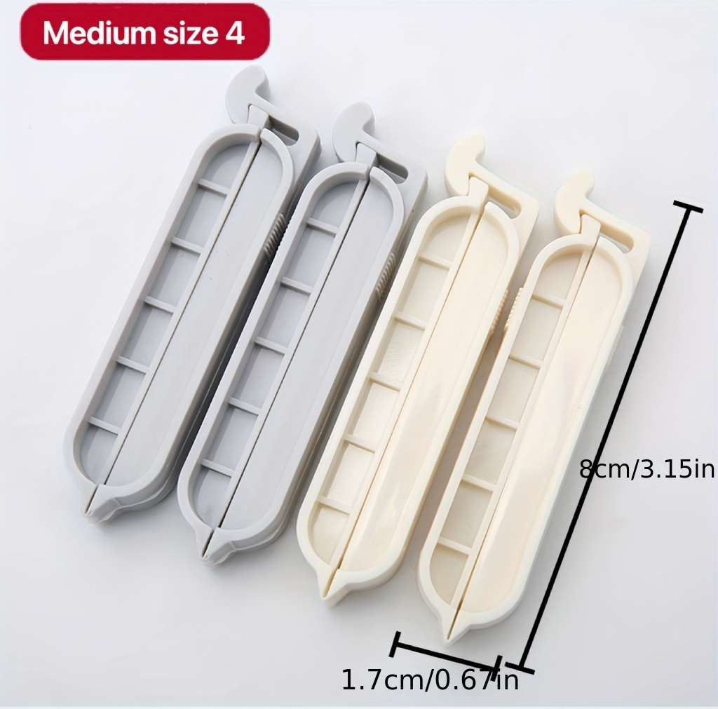 8pcs food bag chip clips high quality food bag sealing clips kitchen ingredients snacks preservation preventing oxidation and deterioration bread bag preservation clamp kitchen supplies details 5