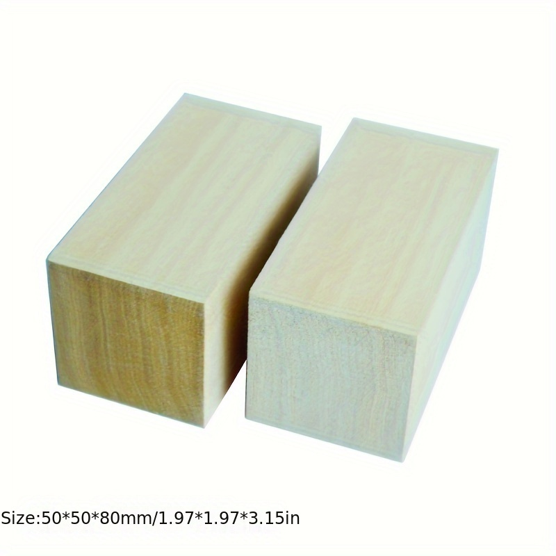 1 x 6 x 12 Basswood Carving Wood Blocks Craft Lumber *KILN