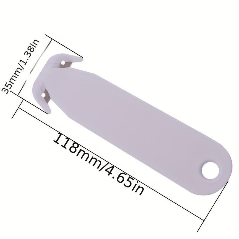 Mini Shrink Wrap Box Opener Letter Cutter Mini Safety Blade Box Opener(10pcs)