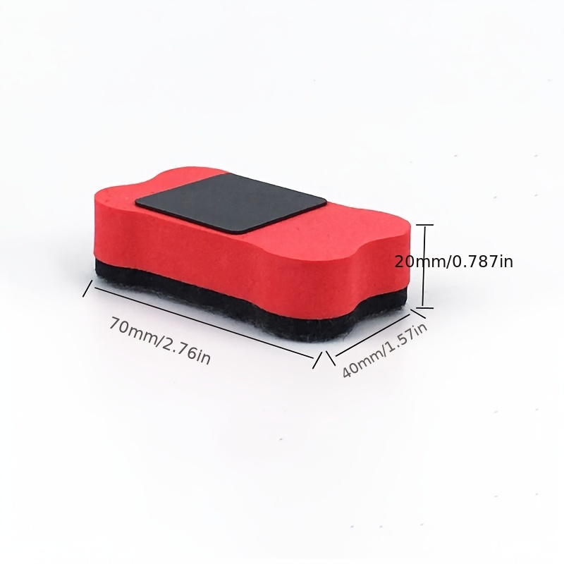 Whiteboard Magnetic Felt Flannel Magnetic Blackboard Eraser Magnetic Whiteboard Eraser Office Learning Cute Board Eraser Sponge Eraser