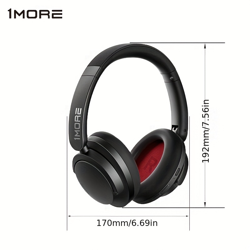 1MORE Sonoflow HC905 Wireless Bluetooth Active Noise Canceling Headphones,  Hi-Res LDAC 70H Battery, Connect 2 Devices, 5 Mic