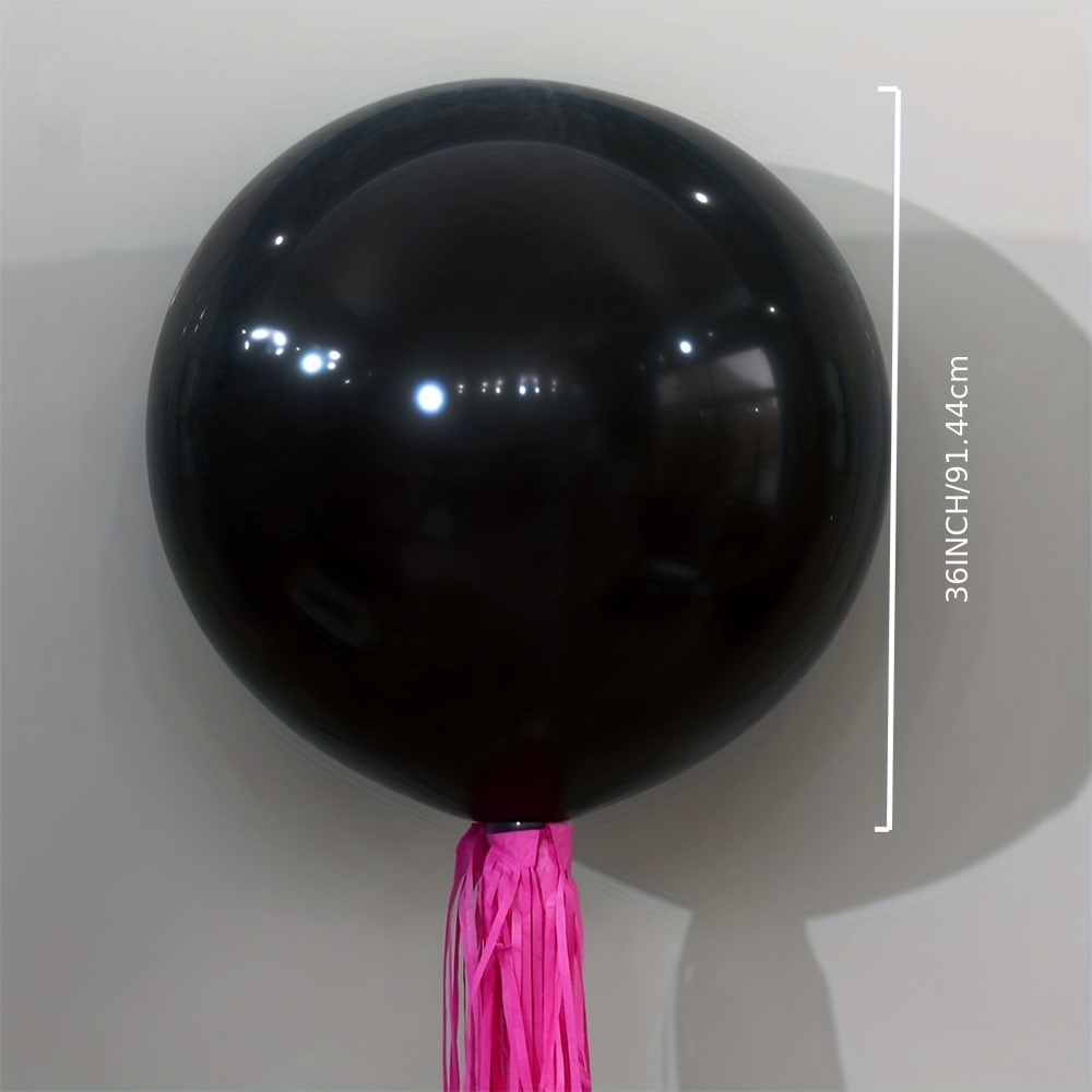 Ballon géant noir 250 cm