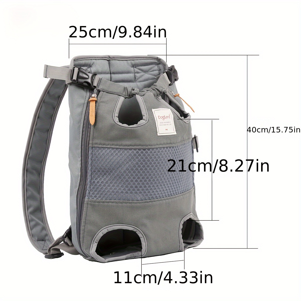 mochila porta perro poliéster transpirable Temu Morocco