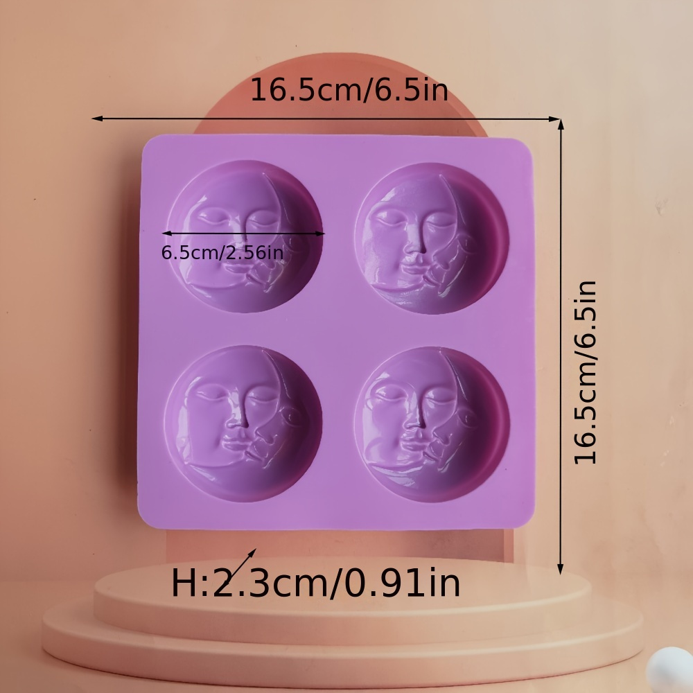 Round Soap Molds Silicone Soap Molds For Soap Making - Temu Philippines