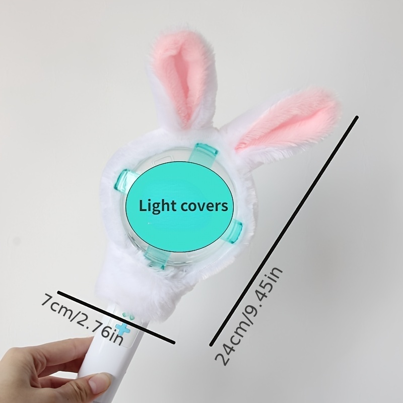 Kpop Light Cover Support Light Plush Protective Decorative - Temu
