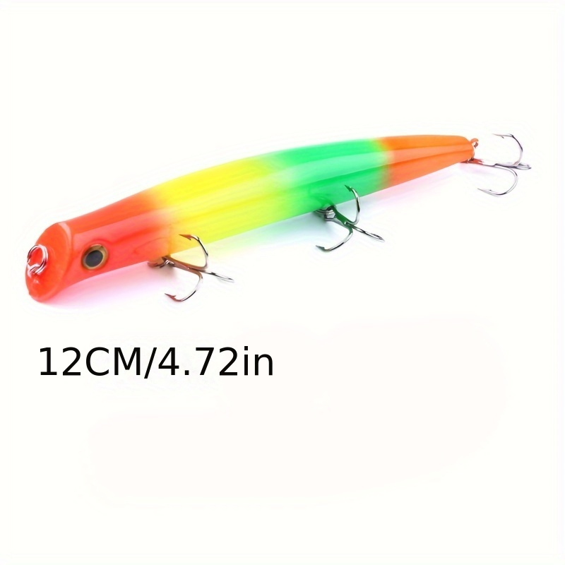 Mini Topwater Floating Popper Lure Lightweight Plastic - Temu Canada