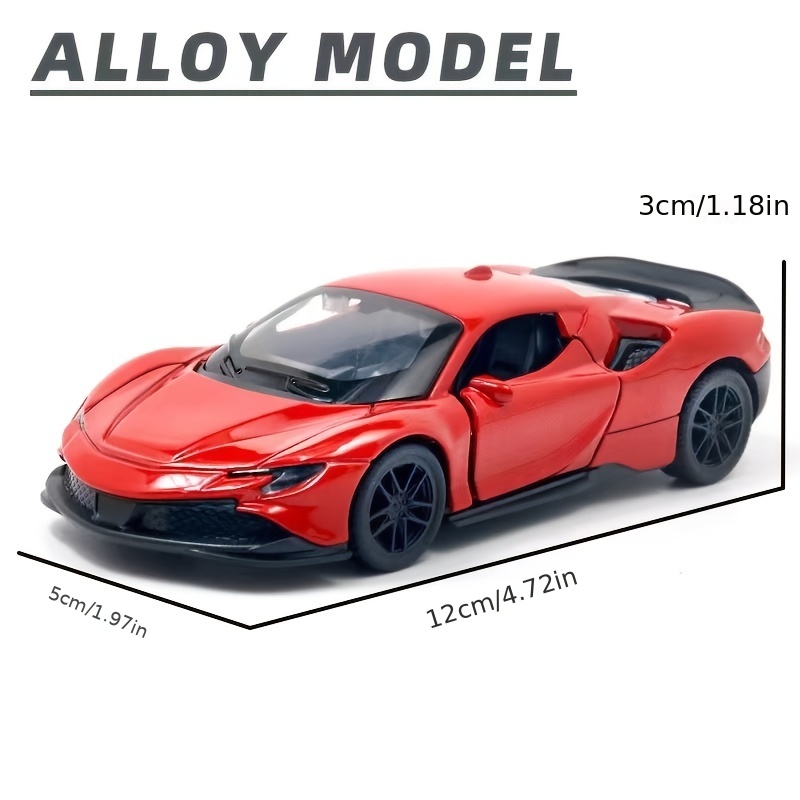 Burago 1:24 Sf90 Stradale Alloy Sports Car: - Temu