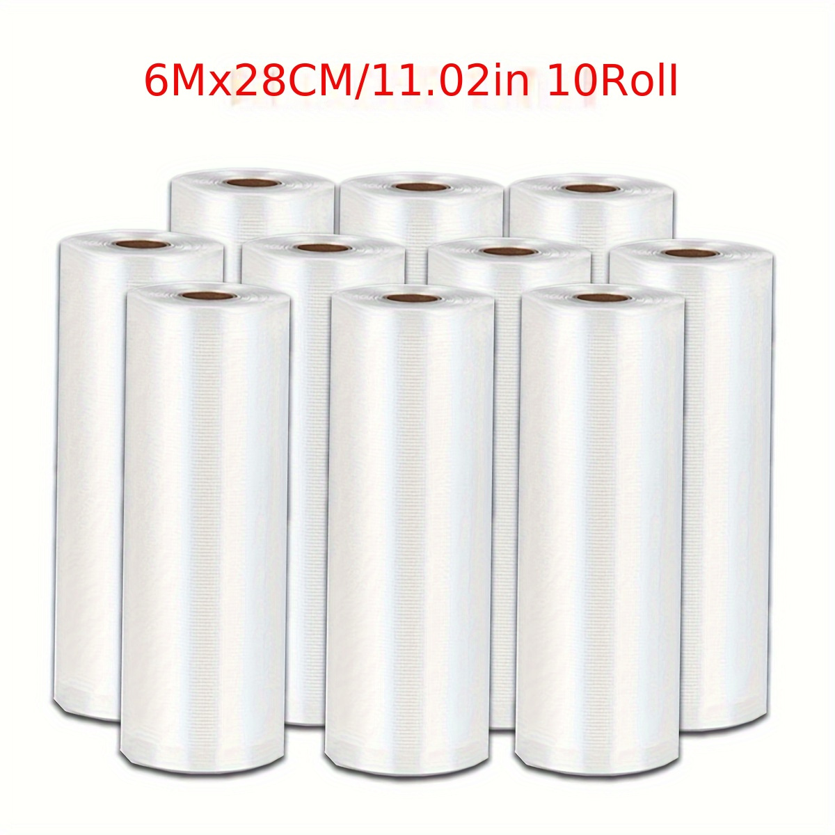 TEMU Vacuum Sealer Bags 10 Rolls 1 Pack For , Meal, . Commercial Grade, Bpa Free, Heavy Duty, Great For Vac Storage, Meal Prep Or Sous Vide. Vacuum
