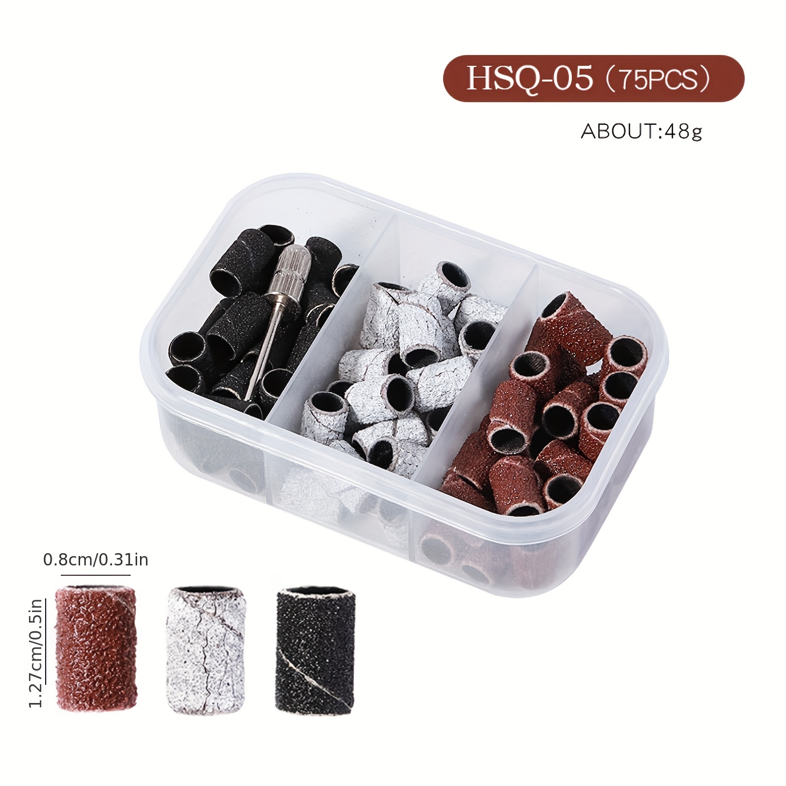 Sanding Nail Polishing Head Grinding Ring Nail Electric - Temu