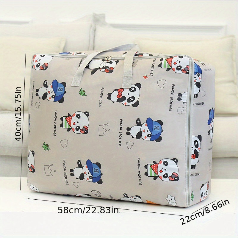 Extra Large Luggage Bag Packing Bag, Moisture-proof Travel Storage Bag,  Moving Quilt Clothes Tote Bag - Temu