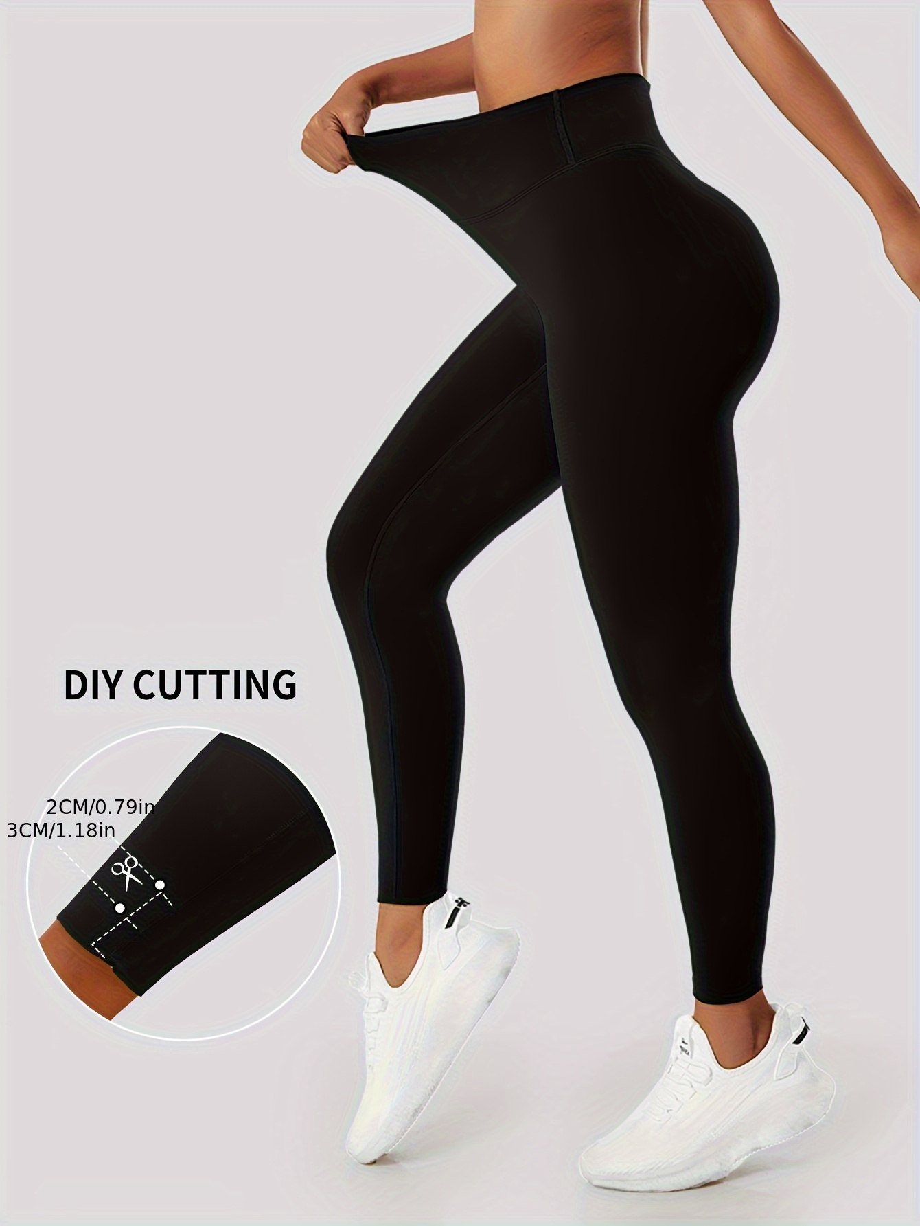 DIY Seamless Leggings. 