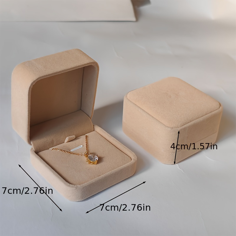 joyero de terciopelo   collares,       y elegante para guardar joyas, accesorios de joyería no incluidos