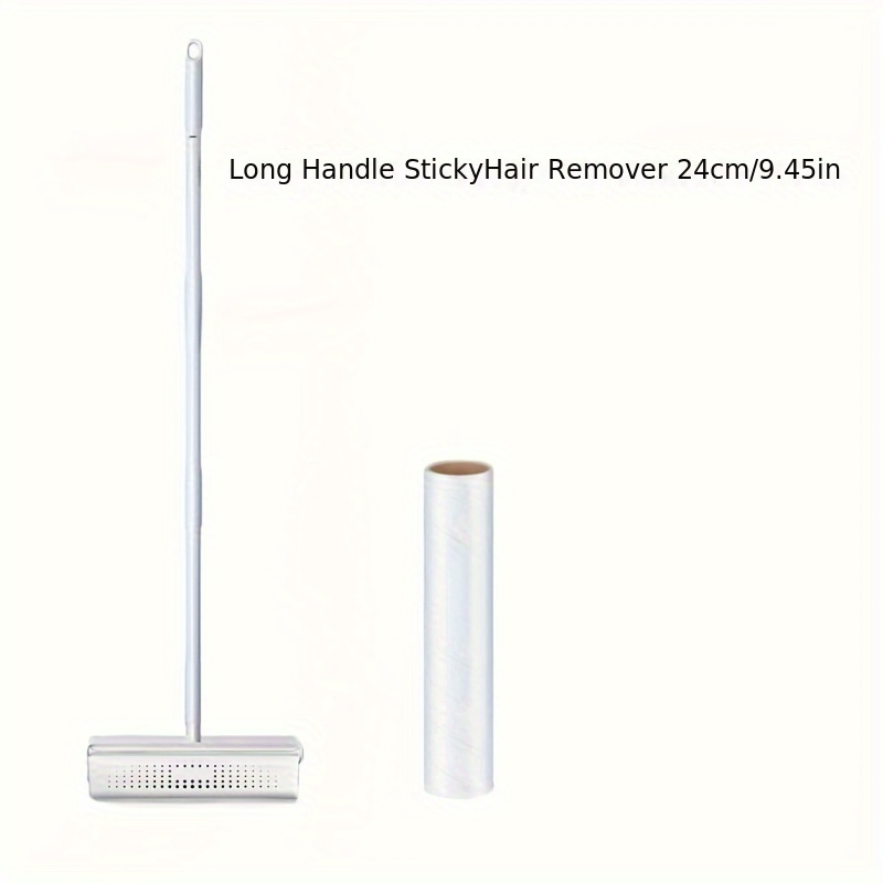 Long/short Handle Roller Sticky Diagonal Tear Design Sticky - Temu