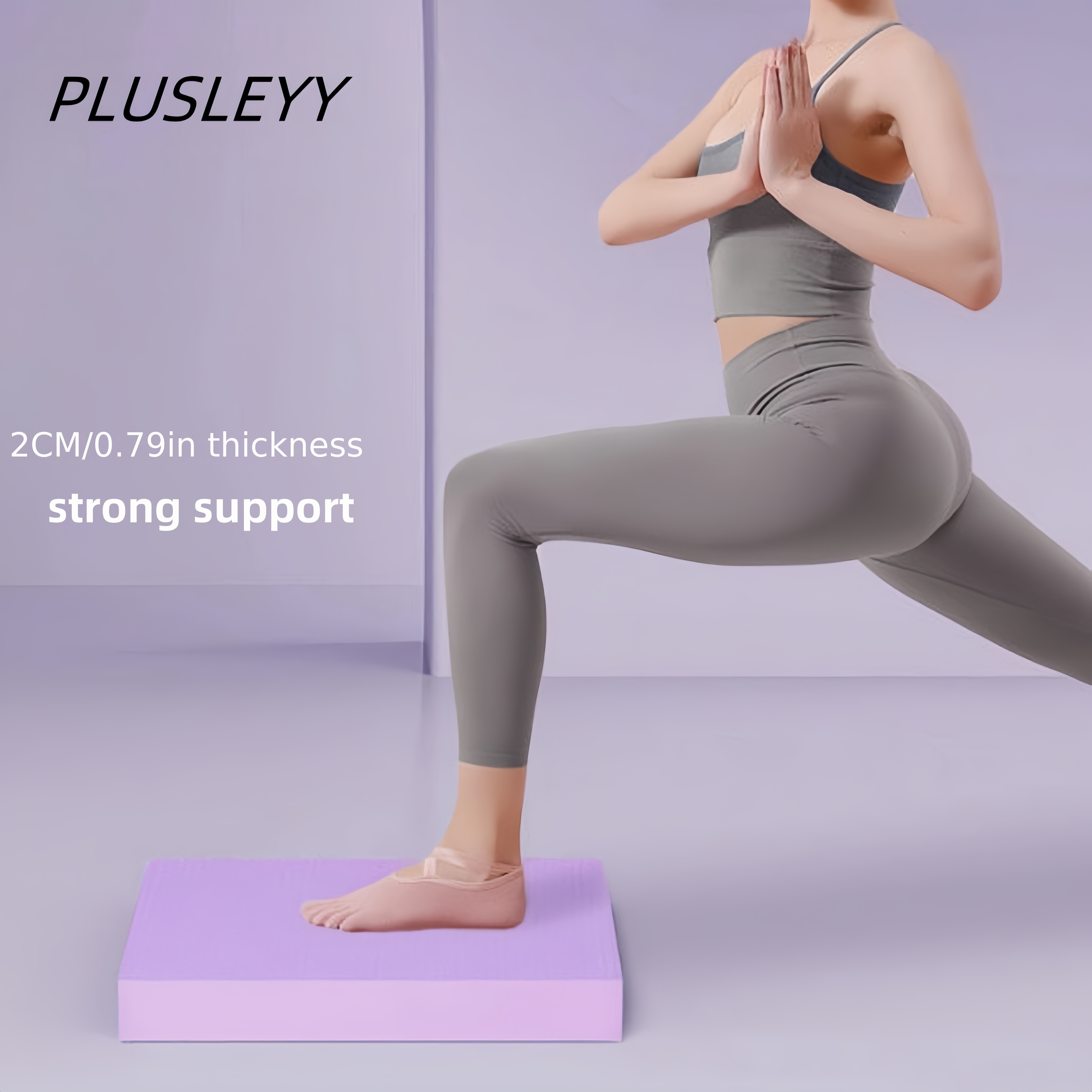 Foldable Non slip Yoga Pilates Mat Posture Lines Portable - Temu