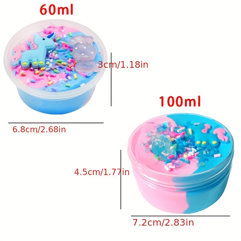 Nontoxic Colorful Fluffy Foam Slime Sludge Super Light Clay Children  Educational Toy Special DIY Plasticine Air Drying Soft Polymer Modelling  Stress Relievers Toys Clay