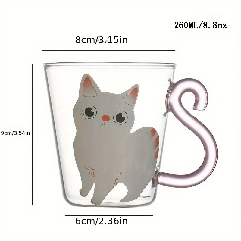 Dropship 1pc Cat Claw Glass Cup; Creative Insulated Glass Double Layer  Coffee Cup High Borosilicate Tea Cup Household Cute Transparent Cat Paw  Glass Water Cup to Sell Online at a Lower Price