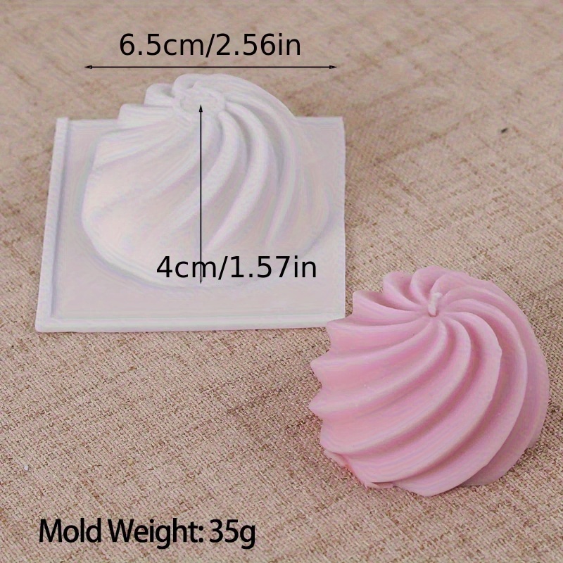 Image of New Silicone Mold For Making Scented Candles, Perfect For Home Decor