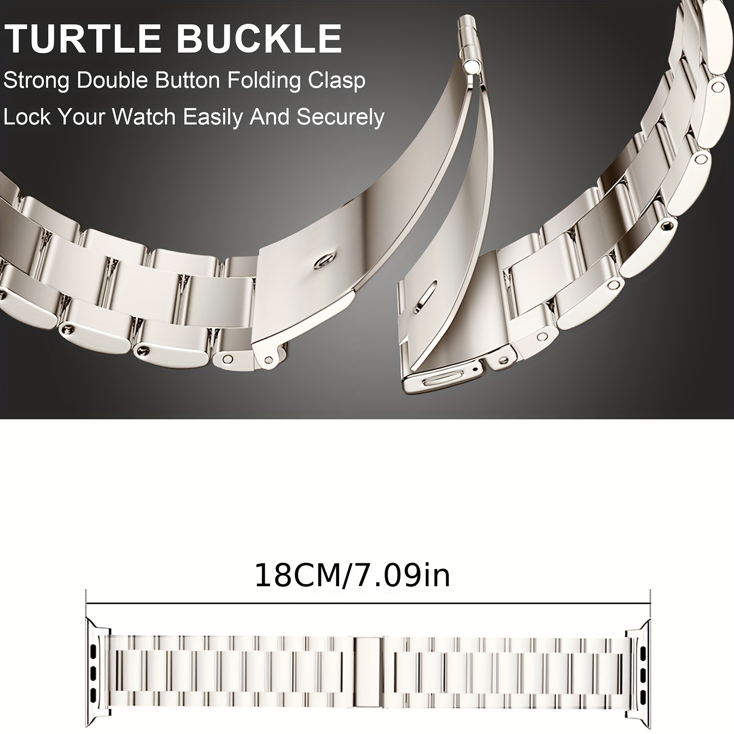 Stainless Steel Strap For Iwatch Ultra 8 7 41 For Iwatch 6 5 - Temu