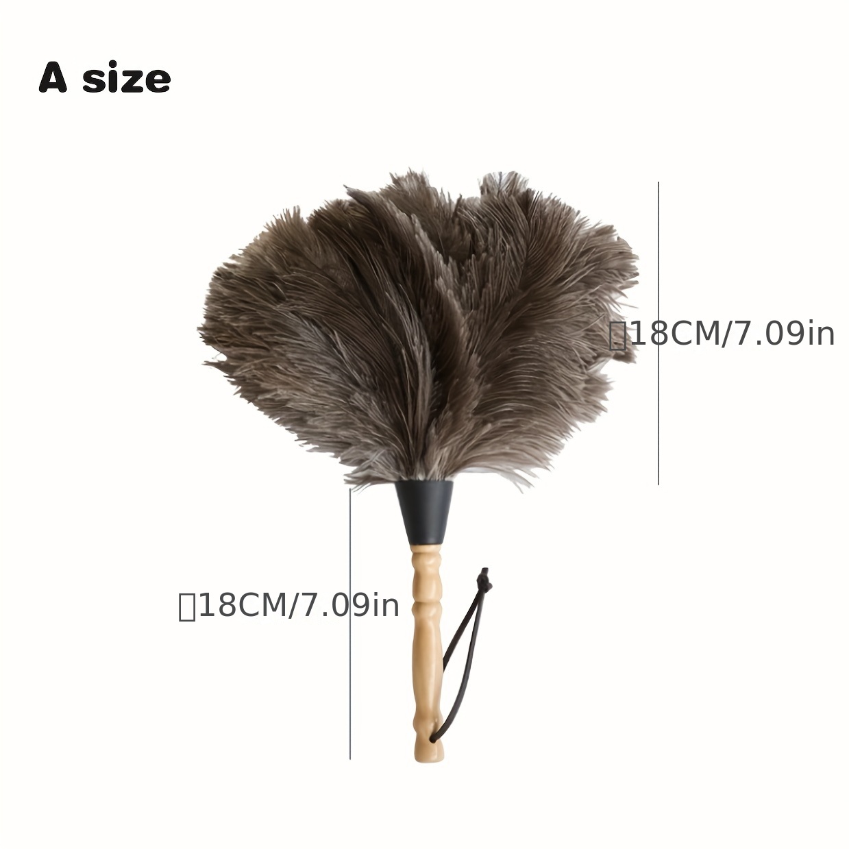 Ostrich Feather Duster  Duster Tool - Household Cleaning Supplies