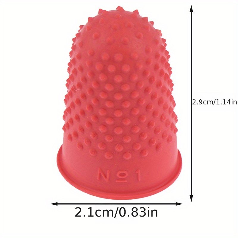 Counting Cone Rubber Thimble Protector Sewing Quilter Finger - Temu